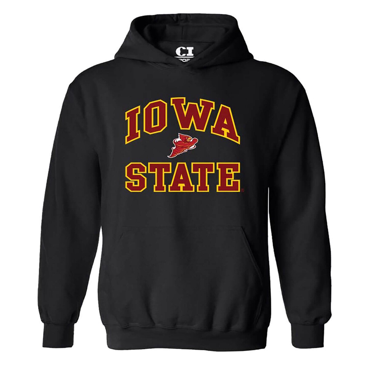CI Sport Iowa State Punching Cy Black HW Hooded Sweatshirt vendor image